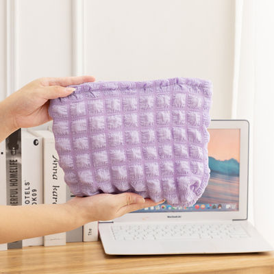 OEM/ODM Acceptable Cute Puffy Mesh Cosmetic Pouch for Mini Canvas Travel Toiletry Handbags