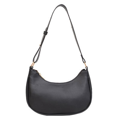 Soft Sister Shopping Dumpling Bag For Women Senior Sense Solid Color Shoulder Bag