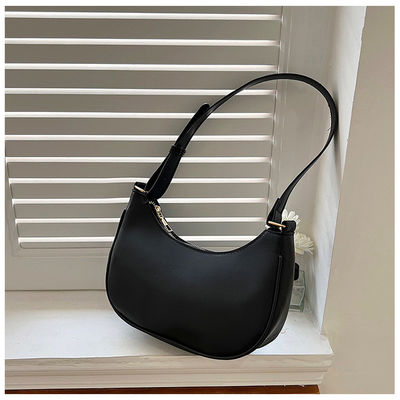 Soft Sister Shopping Dumpling Bag For Women Senior Sense Solid Color Shoulder Bag