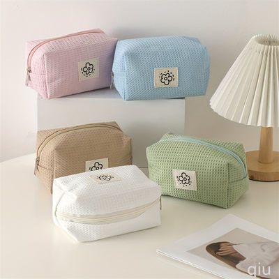 Print Pattern Type Polyester Makeup Bag Multifunction Custom Cosmetic Bag with Handle