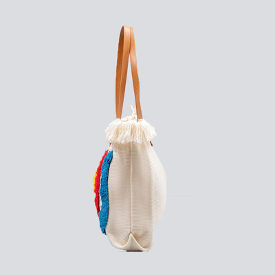 Newest Fashionable Customized Reusable Cotton Canvas Tote Bag for Women Printed Logo