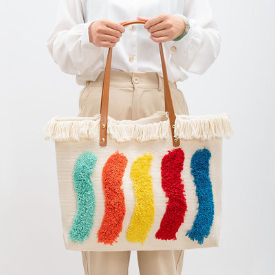 Newest Fashionable Customized Reusable Cotton Canvas Tote Bag for Women Printed Logo