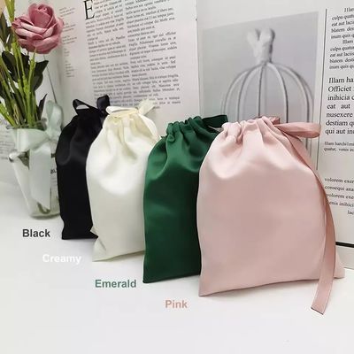 Custom Logo Small Satin Pouch Jewelry Packaging Display Type for Acceptable OEM/ODM