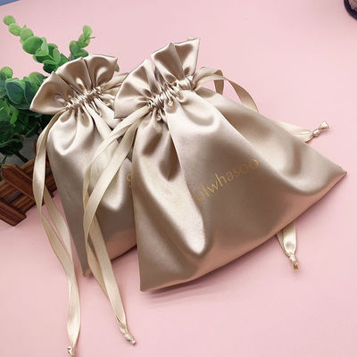 Custom Logo Small Satin Pouch Jewelry Packaging Display Type for Acceptable OEM/ODM