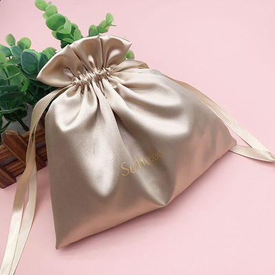 Custom Logo Small Satin Pouch Jewelry Packaging Display Type for Acceptable OEM/ODM