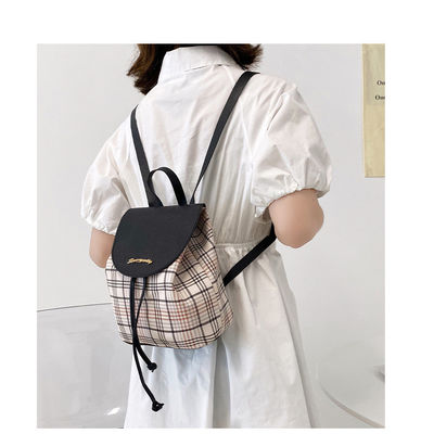 Multi-Function Mini Backpack for Teenage Girls Fashionable Style and Zipper Closure