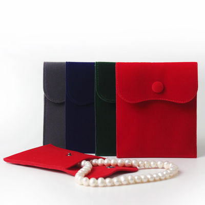 OEM/ODM Acceptable Jewelry Packaging Pouches in Customized Color with Printed Logo
