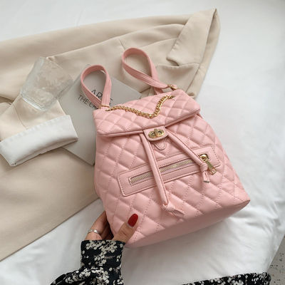 Women's Zipper Closure Small Backpack for Luxury Back Packs Teenagers Girls