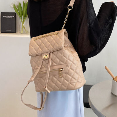 Women's Zipper Closure Small Backpack for Luxury Back Packs Teenagers Girls