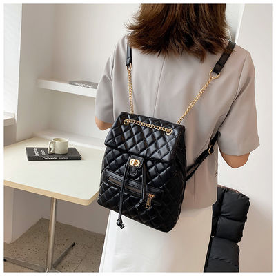 Women's Zipper Closure Small Backpack for Luxury Back Packs Teenagers Girls