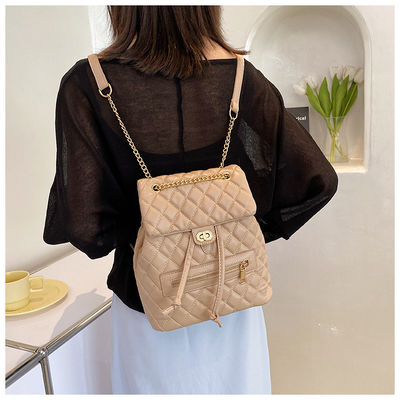 Women's Zipper Closure Small Backpack for Luxury Back Packs Teenagers Girls