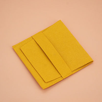 Custom Logo Jewelry Pouch Packaging with Customized Color and Microfiber Envelope
