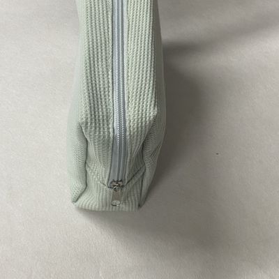 Custom Private Logo Corduroy Striped Makeup Pouch for Newest Fashinable Style Women