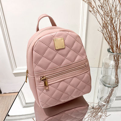 2022 Fashion Trend Nylon Lining Small Backpack Shoulder Messenger for Female