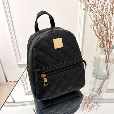 2022 Fashion Trend Nylon Lining Small Backpack Shoulder Messenger for Female