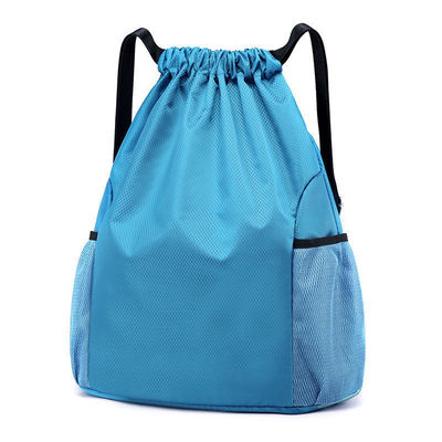 Custom Logo Waterproof Riding Backpack with Shoe Compartment and Drawstring Closure