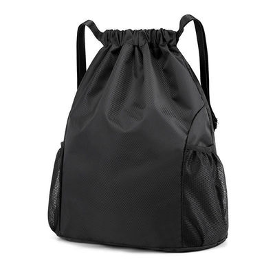 Custom Logo Waterproof Riding Backpack with Shoe Compartment and Drawstring Closure