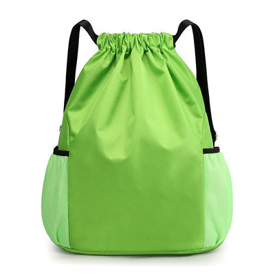 Custom Logo Waterproof Riding Backpack with Shoe Compartment and Drawstring Closure