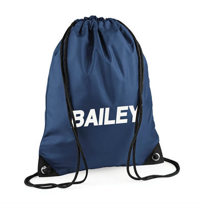 Medium Size Customized Color Cotton Drawstring Bags for Sports and Outdoor Activities
