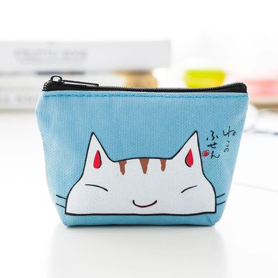 Ruiding Cute Korean Pink Cotton Makeup Cosmetic Bag with Zipper Logo Customized Logo
