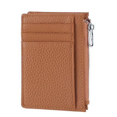 Custom Logo Accepted Newest Minimalist Front Pocket Rfid Wallet Card Holder For Men