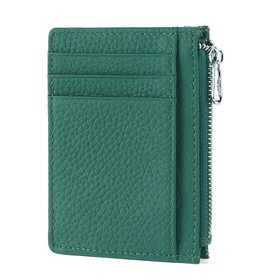 Custom Logo Accepted Newest Minimalist Front Pocket Rfid Wallet Card Holder For Men