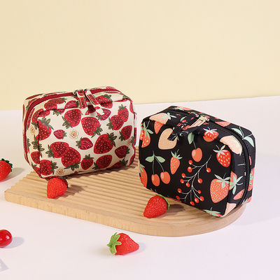 2024 Custom Logo Accepted Portable Mini Lipstick Pouch with Cosmetics Convenience