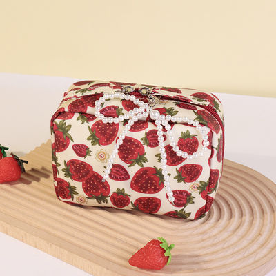 2024 Custom Logo Accepted Portable Mini Lipstick Pouch with Cosmetics Convenience