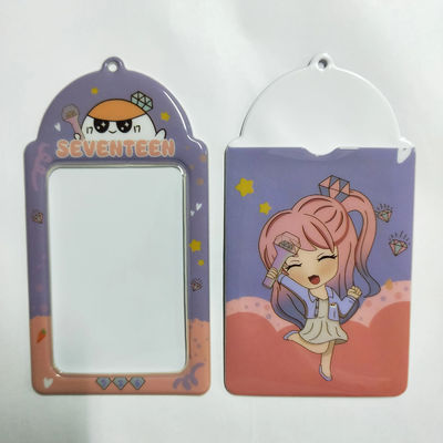 Custom Design Cute Korea Fashion Pc Holder Pvc Card Cover Photo Case OEM/ODM Accepted