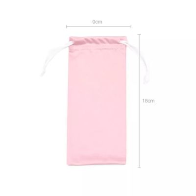 Newest Fashionable Custom Eco-Friendly Microfiber Drawstring Bags for Glasses Pouches