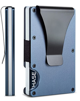Reusable RFID Blocking Aluminium Card Holder/Smart Metal Slim Men Wallets/Minimalist Aluminum Wallet