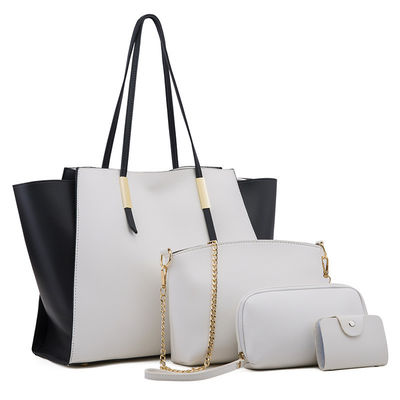 Customized Logo Fashion Simple Mother Bag Three-piece Portable Tote Bag for Fashion