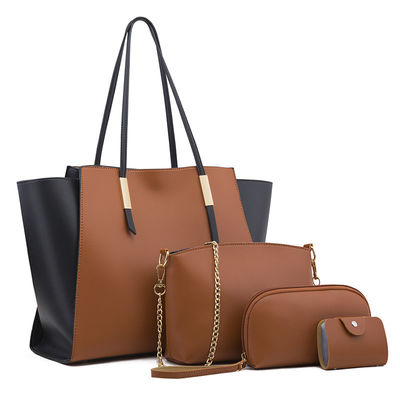 Customized Logo Fashion Simple Mother Bag Three-piece Portable Tote Bag for Fashion
