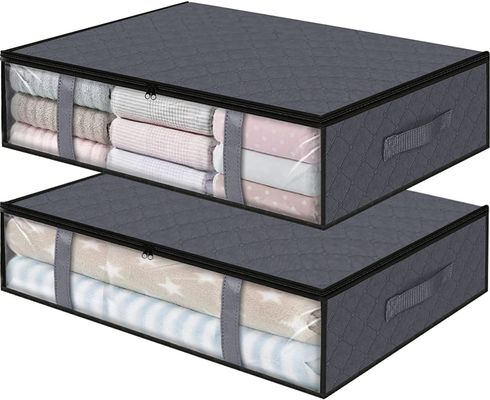 Custom Logo Accepted Under Bed Clothes Storage Boxes Personalize Your Storage Solution
