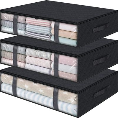 Custom Logo Accepted Under Bed Clothes Storage Boxes Personalize Your Storage Solution