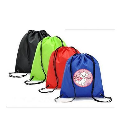Customized Drawstring Bag for Daily School Life Multi-Functional Polyester Material
