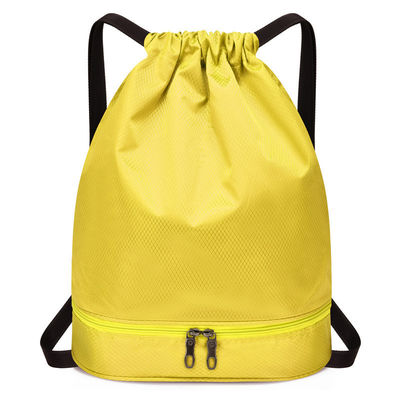 Accepable OEM/ODM Waterproof Drawstring Backpack for Women Men Sport Beach Gym Bag