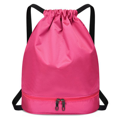 Accepable OEM/ODM Waterproof Drawstring Backpack for Women Men Sport Beach Gym Bag