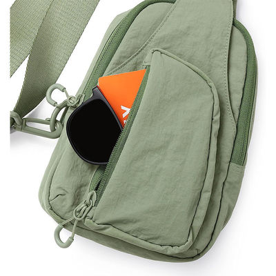 Small Mini Travel Sports Waterproof Nylon Shoulder Crossbody Sling Bag For Men Pillow