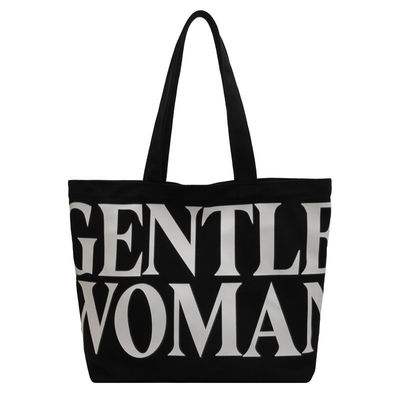 Custom Logo Natural Canvas Cotton Tote Bag Perfect for Travel and Outgoing Excursions