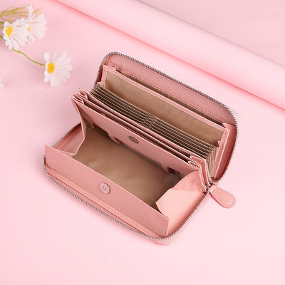 Newest Fashinable 2024 Korean Fashion Female Clutch Card Holder Wallet Women Pu Leather Luxury Long Wallets