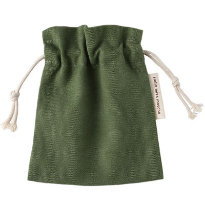 Natural Eco Friendly Durable Cotton Drawstring Bag Customized Color and Organic Cotton