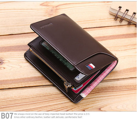 Multifunctional Bifold Man Wallet Newest Fashionable Design for Mens Travel and Business