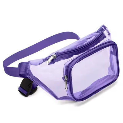 Custom Outdoor Water Proof PVC Clear Fanny Pack OEM/ODM Perfect for Men and Women on the Go