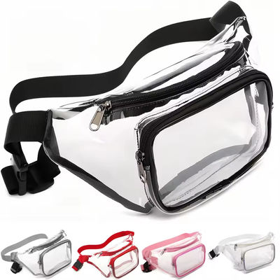Custom Outdoor Water Proof PVC Clear Fanny Pack OEM/ODM Perfect for Men and Women on the Go