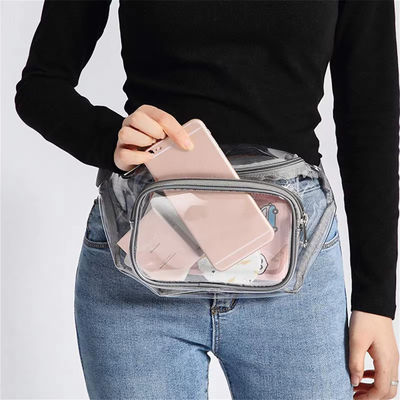 Custom Outdoor Water Proof PVC Clear Fanny Pack OEM/ODM Perfect for Men and Women on the Go
