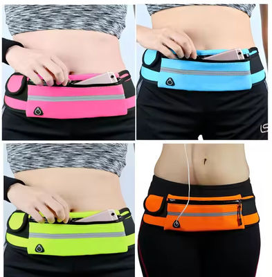 Outdoor Neoprene Waterproof Hiking Cycling Running Belt Waist Bag Customized Color
