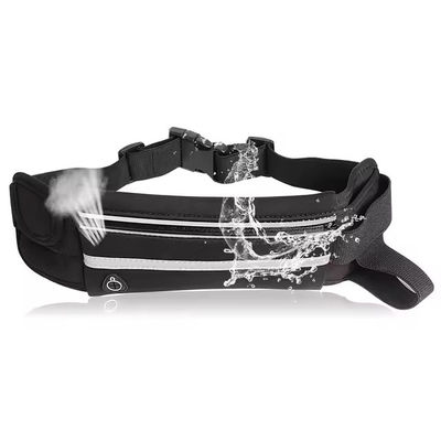 Outdoor Neoprene Waterproof Hiking Cycling Running Belt Waist Bag Customized Color