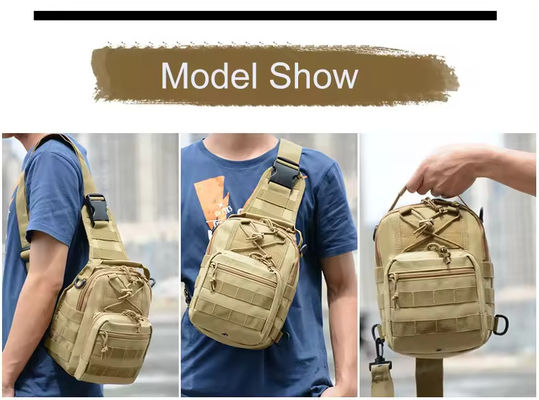 Upgrade Your Outdoor Gear with Our Men's Molle Tactical Sling Bag All Seasons Ready