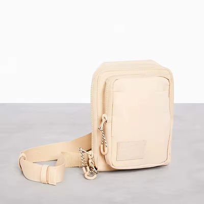 Custom Logo Messenger Mini Nylon Water Bottle Carrier Cross Chest Bag Acceptable OEM/ODM